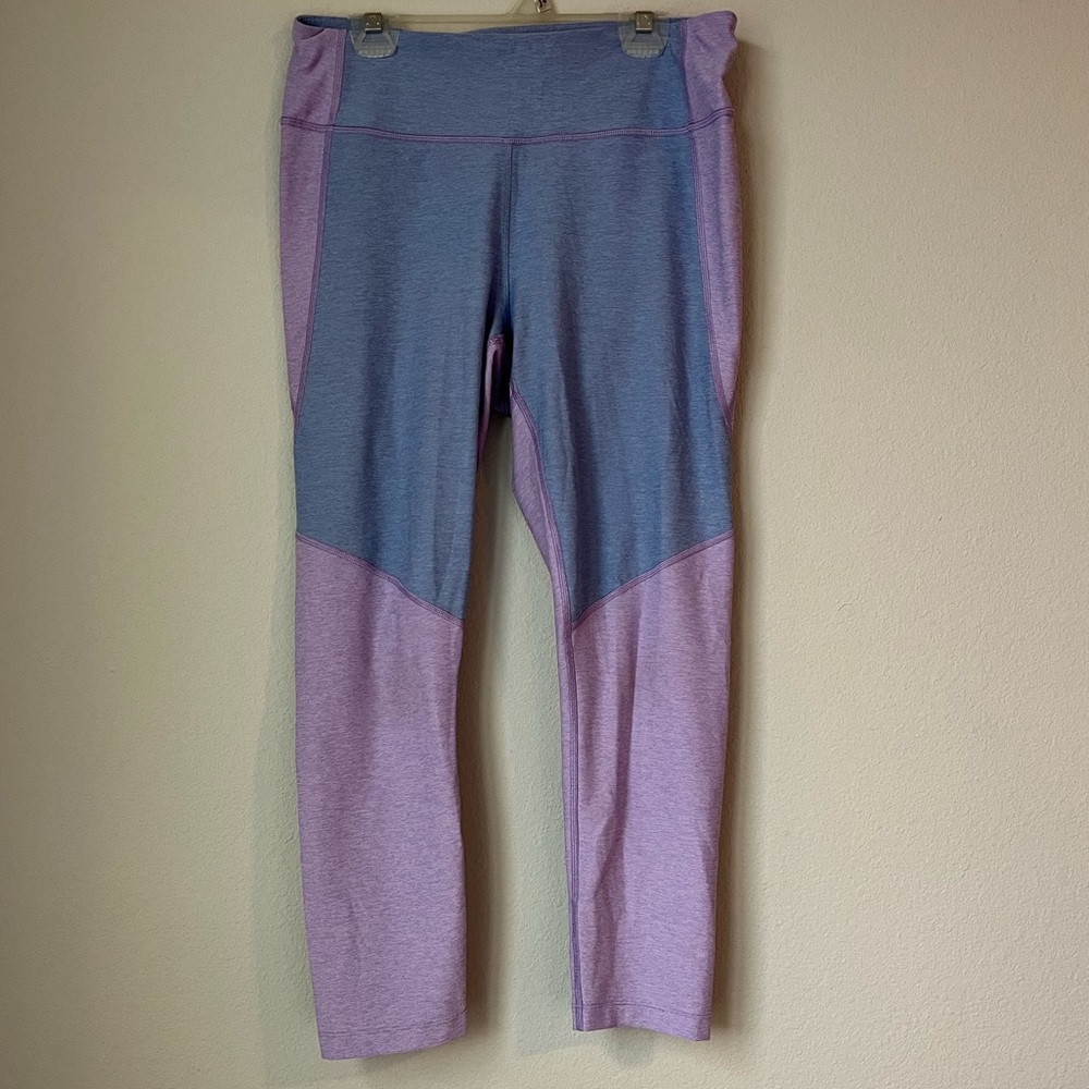 Outdoor Voices blue and purple leggings Size: M